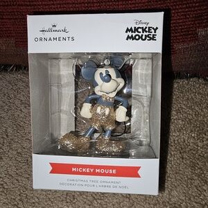 New. Hallmark Disney 100th Anniversary Mickey Mouse Christmas Tree Ornament